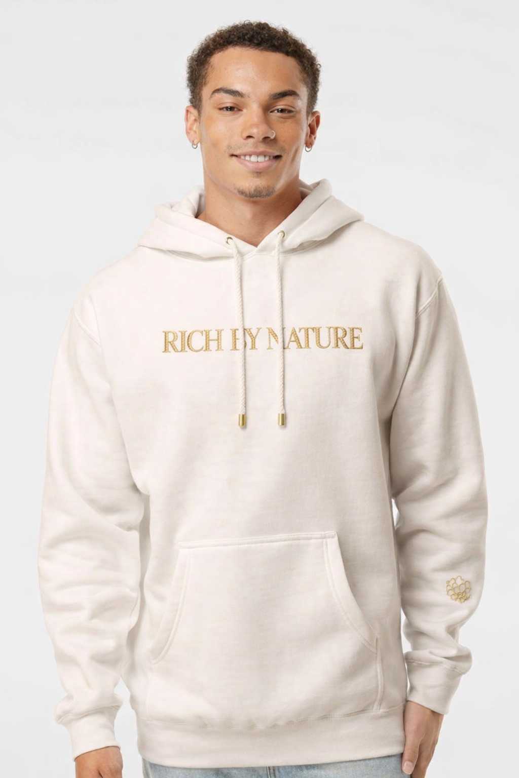 Hooded "Rich by Nature" Melanin Honey Drip