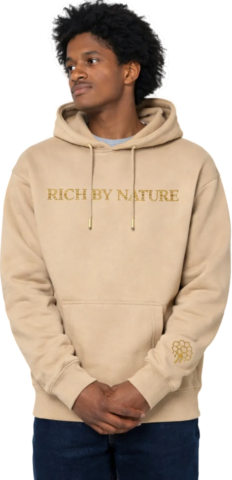 Hooded "Rich by Nature" Melanin Honey Drip